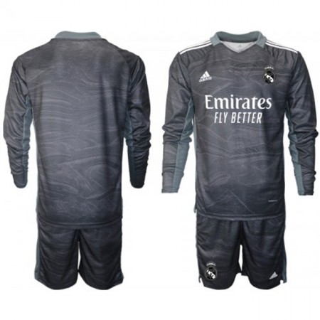 Camisetas Real Madrid Portero Niños Primera Equipacion 2021/2022 Manga Larga